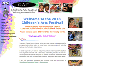 Desktop Screenshot of childrensartsfestival.co.za